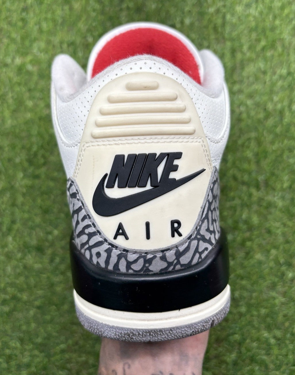 Size 8 - Air Jordan 3 Retro Mid ' White Cement Reimagined ' | SUPER CLEAN!