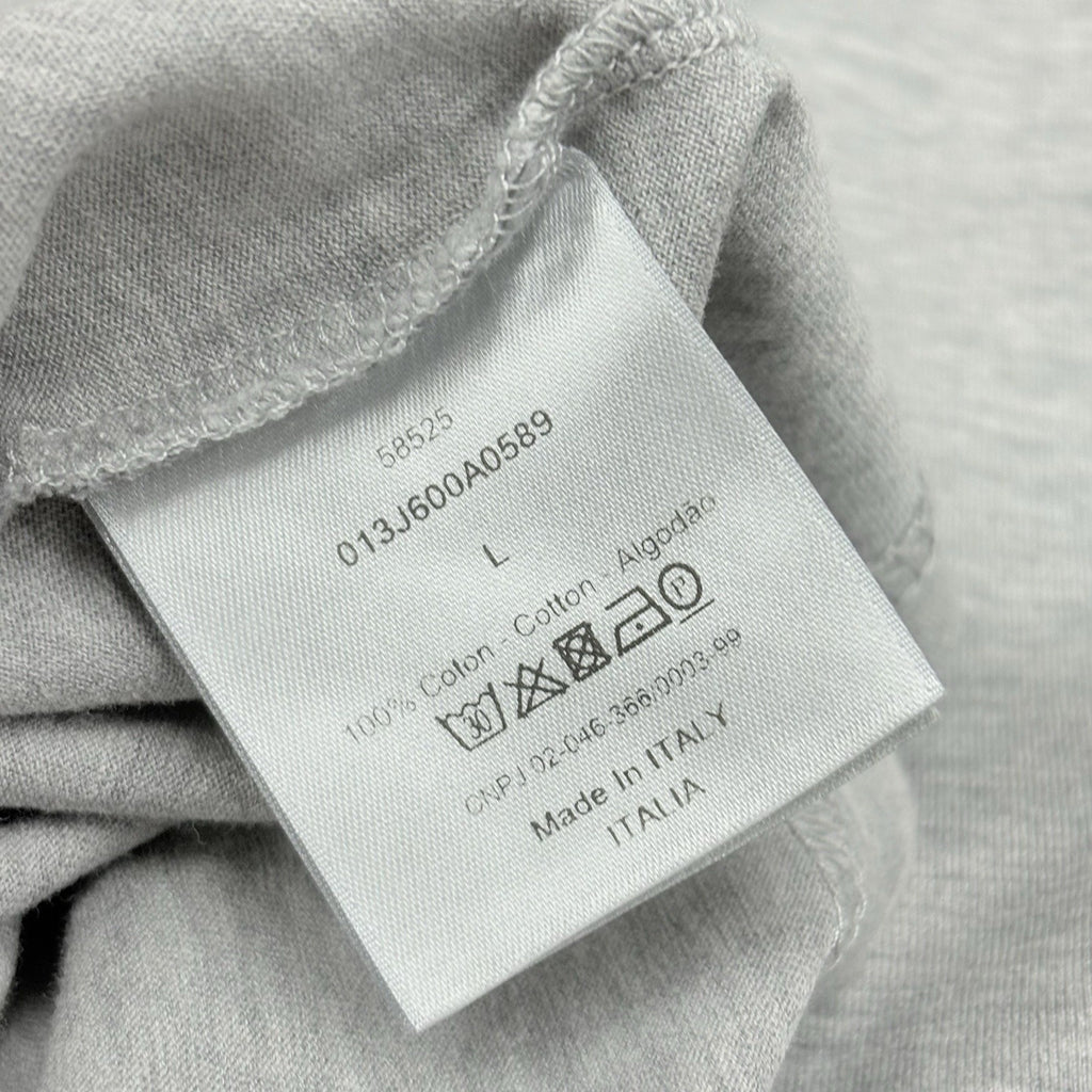 Size L - Dior CD Icon Logo Cotton T-Shirt ' Grey ' | GREAT CONDITION!