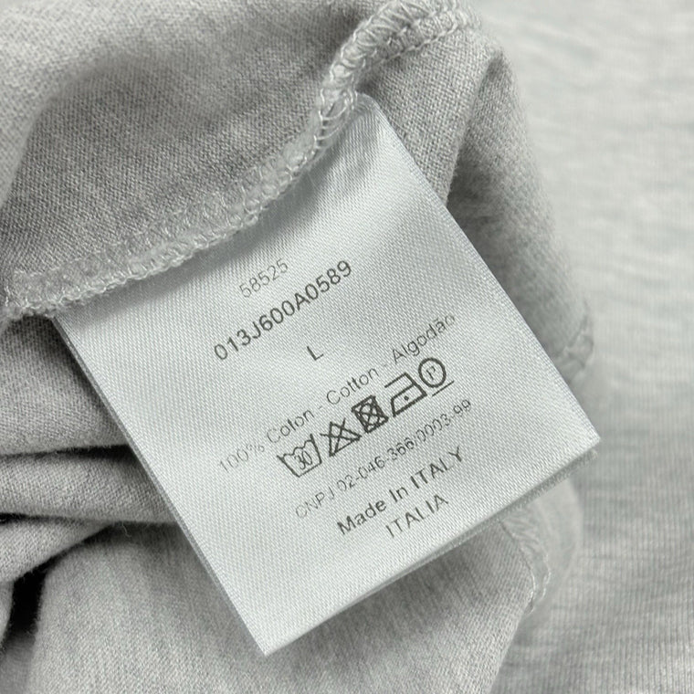 CD Icon Logo Cotton T-Shirt Grey — photo 9
