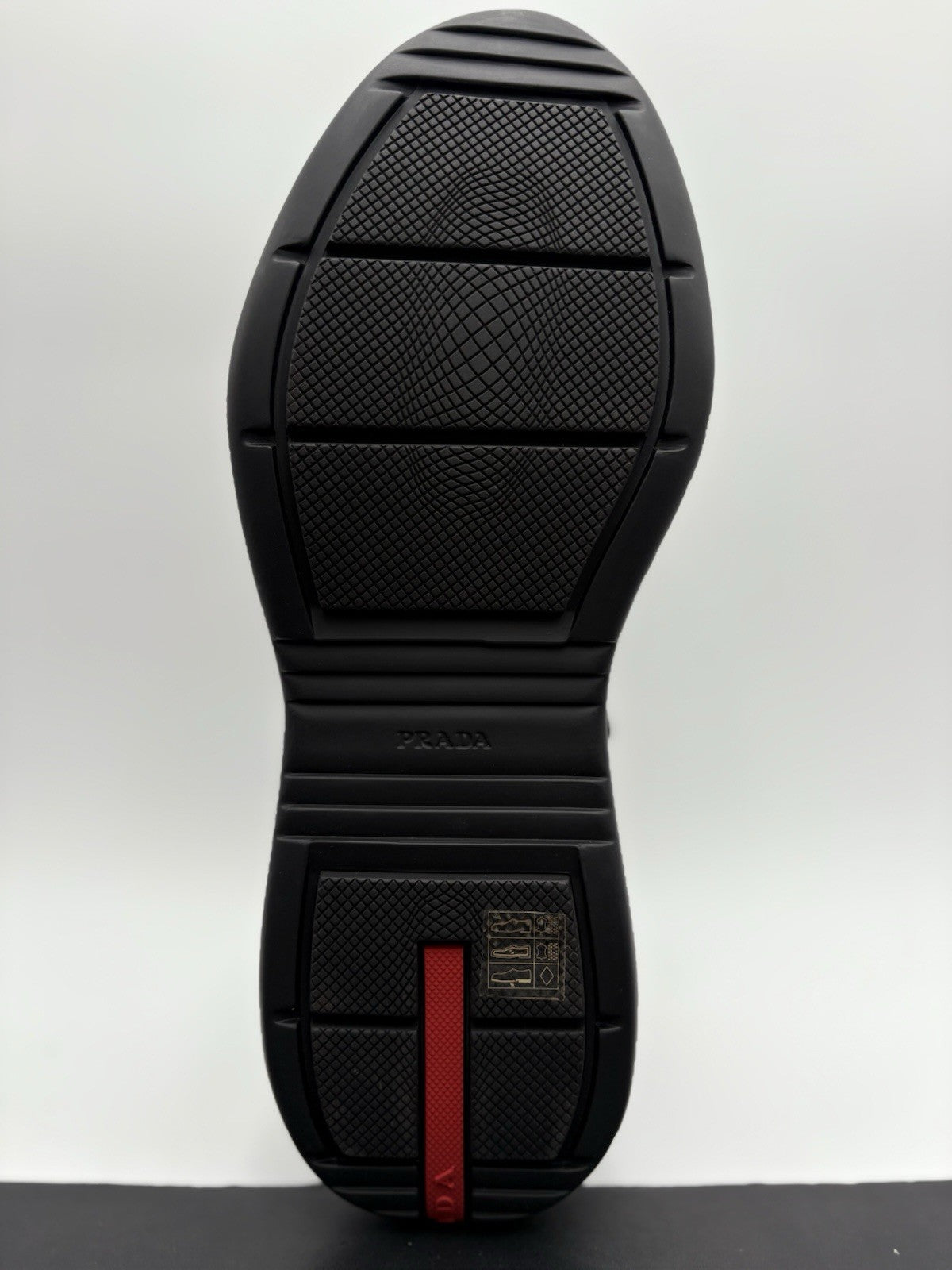Size 10.5 UK (11.5 US) - Prada Cup High Top ' Black ' | BRAND NEW!