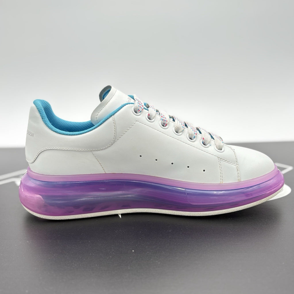 Size 42 (9 US) Alexander McQueen ' Transparent Sole White Purple ' | GREAT COND!