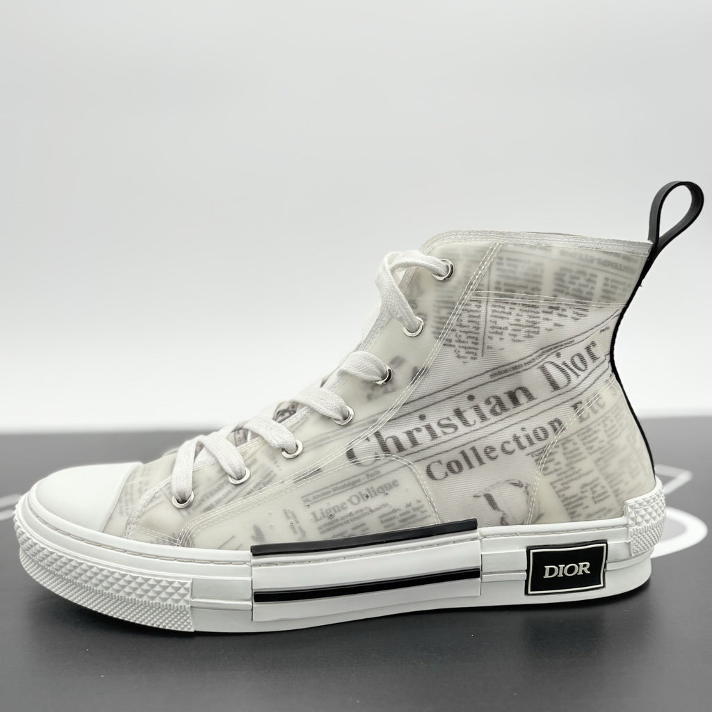 Size 45 (12 US) - Dior B23 High ' Newsprint ' | SUPER CLEAN!