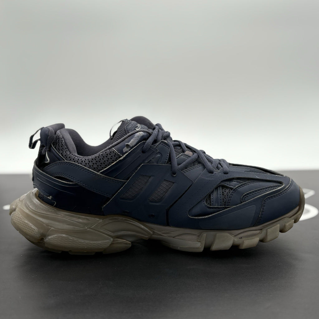 Size 44 (11 US) - Balenciaga Track Sneaker ' Navy ' | GOOD CONDITION!