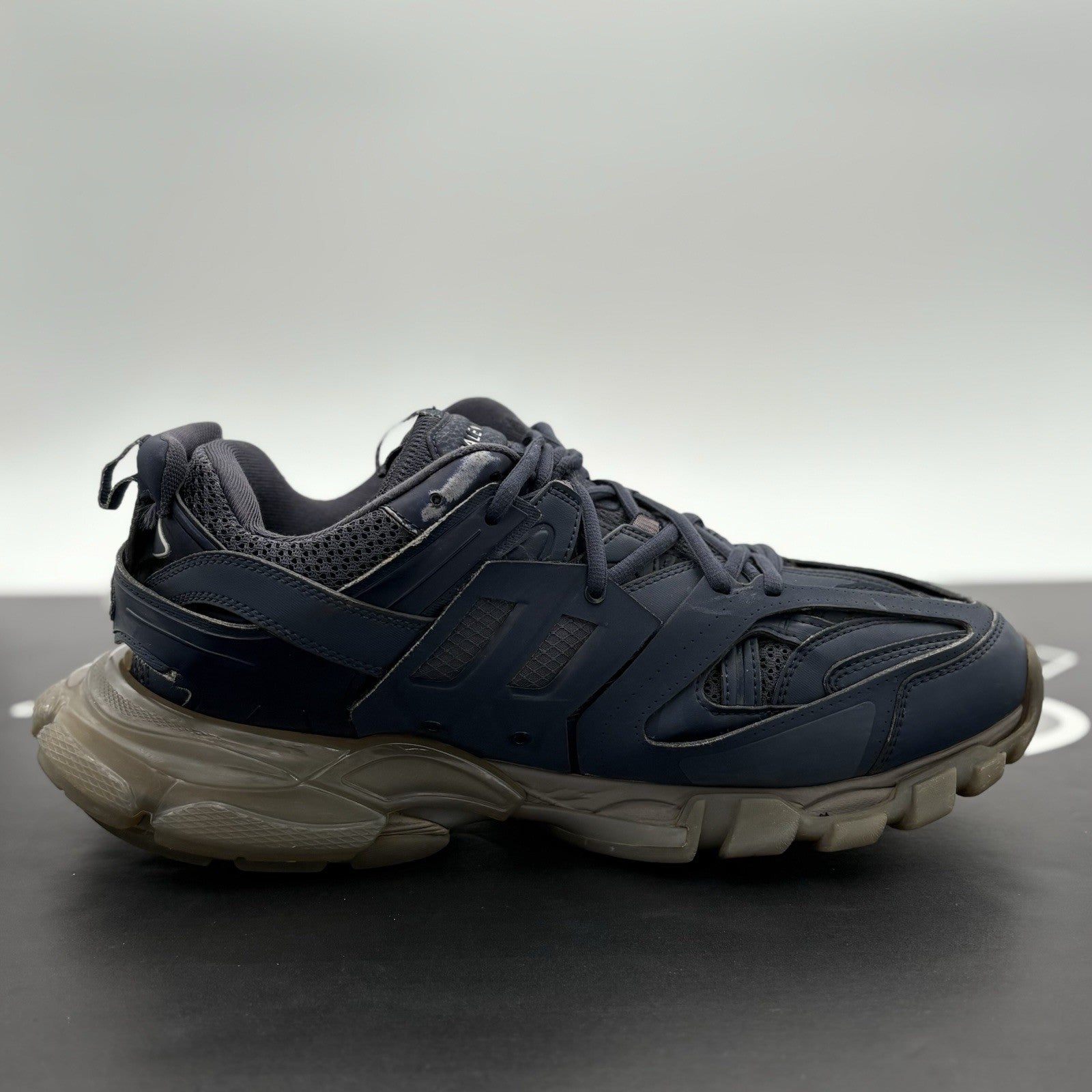 Size 44 (11 US) - Balenciaga Track Sneaker ' Navy ' | GOOD CONDITION!