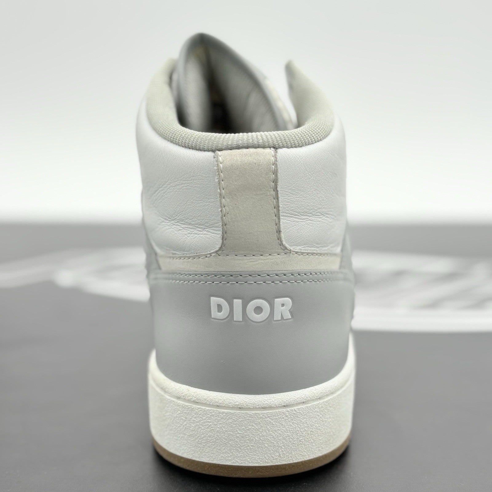 Size 45 (12 US) Dior B27 Oblique High Top ' Grey ' | SUPER CLEAN!