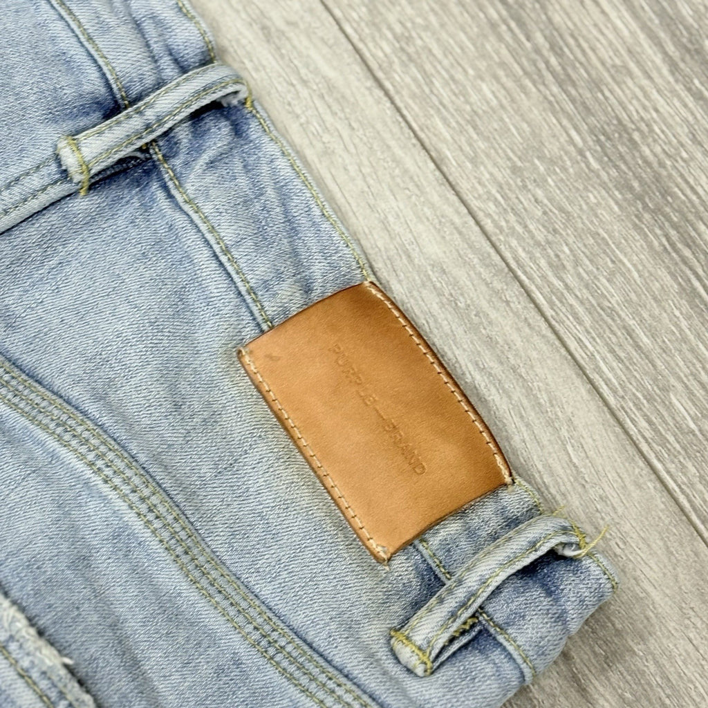Size 30 - Purple Brand ' Light Blue ' | Ripped-Knee | GREAT CONDITION!