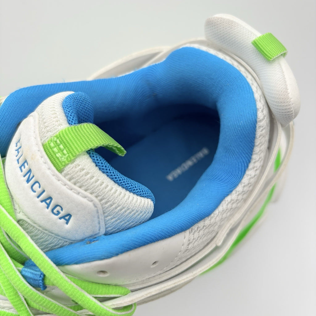 Size 45 (12 US) Balenciaga Track ' White Blue Green ' | GREAT CONDITION | CLEAN