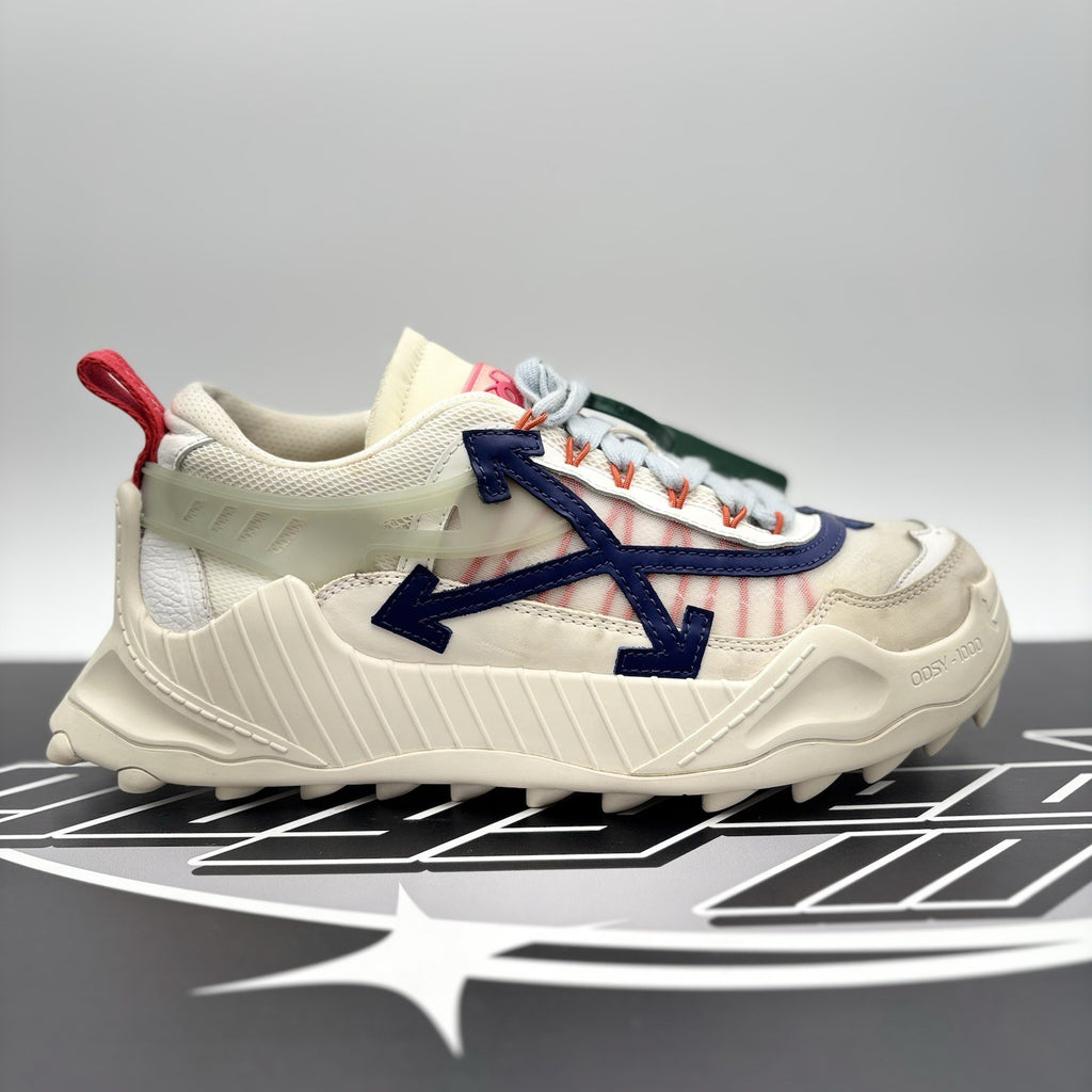 Size 43 (10 US) Off-White Odsy-1000 ' White Multi ' | GREAT CONDITION!