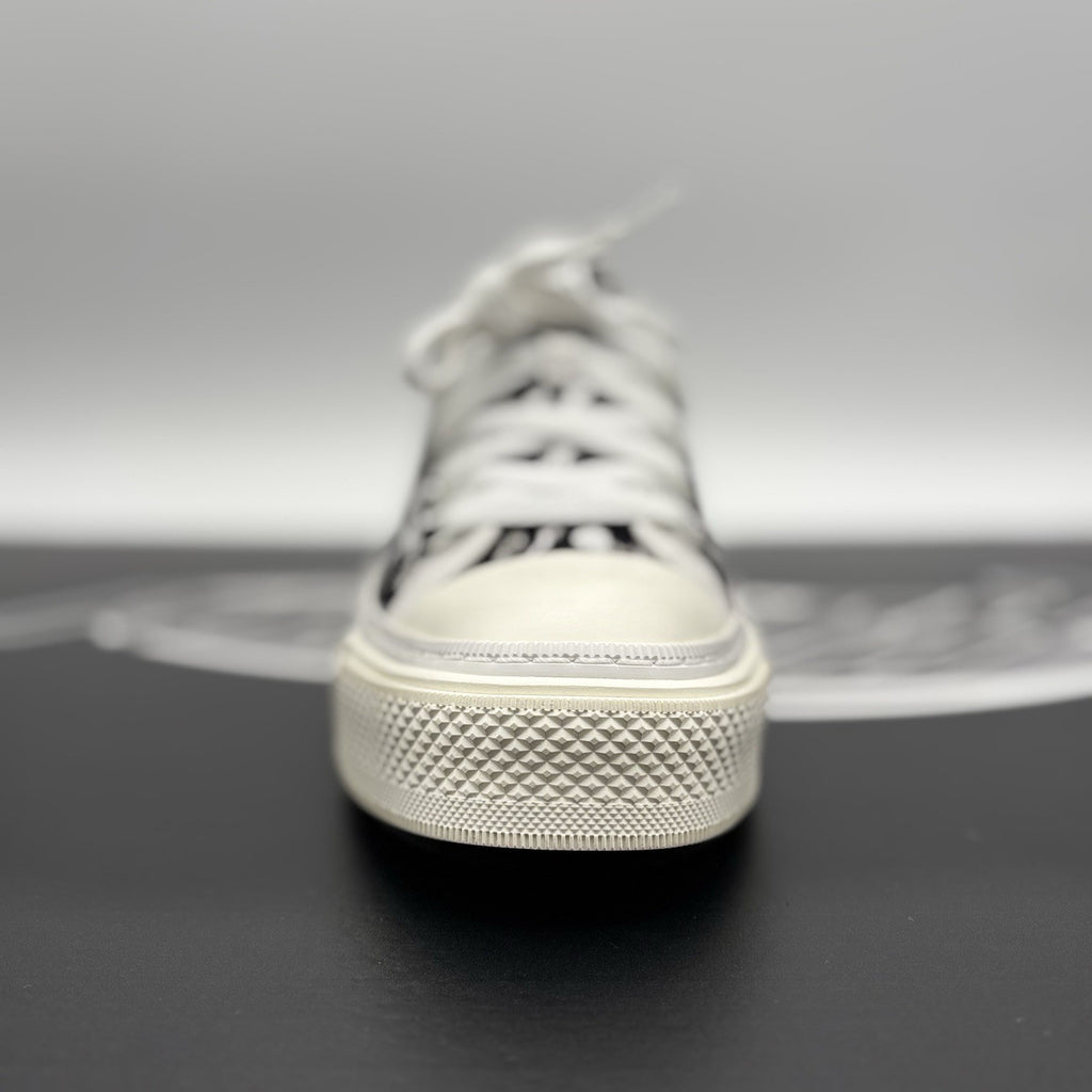 Size 43 (10US) Amiri Court Low ' White Leopard ' | Excellent!