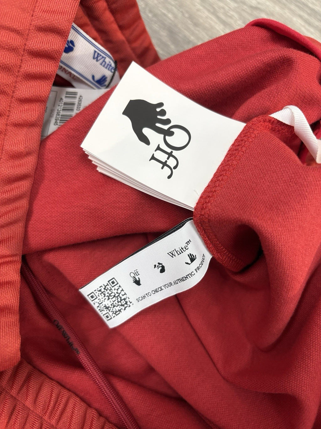 Size XXL - Off-White Single Arrow Slim Trackpant ' Red ' | NEW!