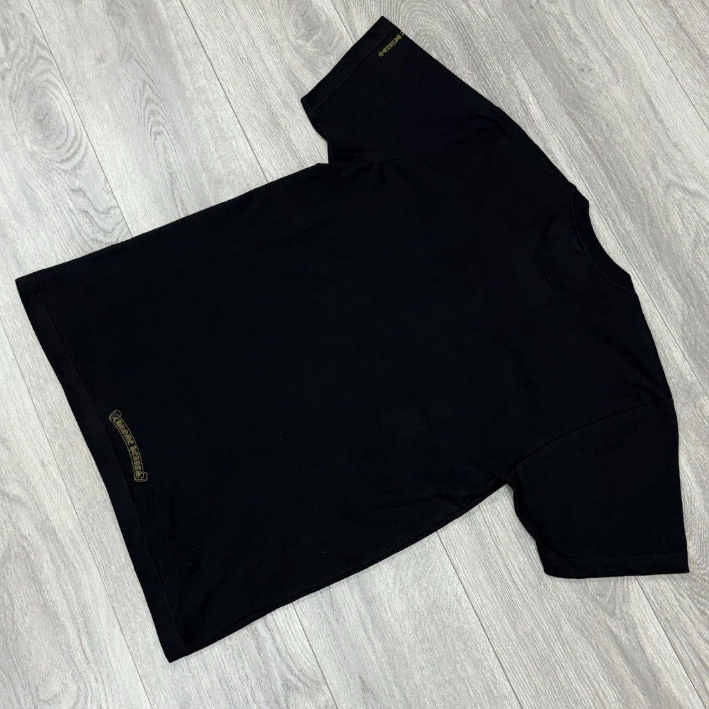 Size M - Chrome Hearts Neck Logo T-Shirt ' Olive Collar ' | BRAND NEW!