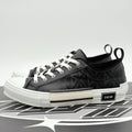 Size 45 (12 US) - Dior B23 Low ' Black Canvas ' | SUPER CLEAN!