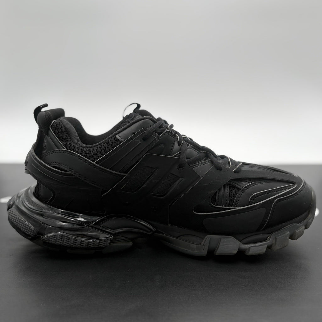 Size 45 (12 US) - Balenciaga Track Sneaker Clear Sole ' Black ' | SUPER CLEAN!