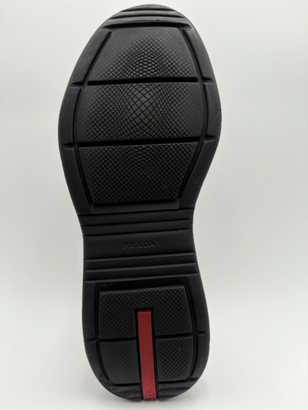Size 9.5 UK (10.5 US) Prada Americas Cup ' Navy Red ' | GOOD CONDITION!