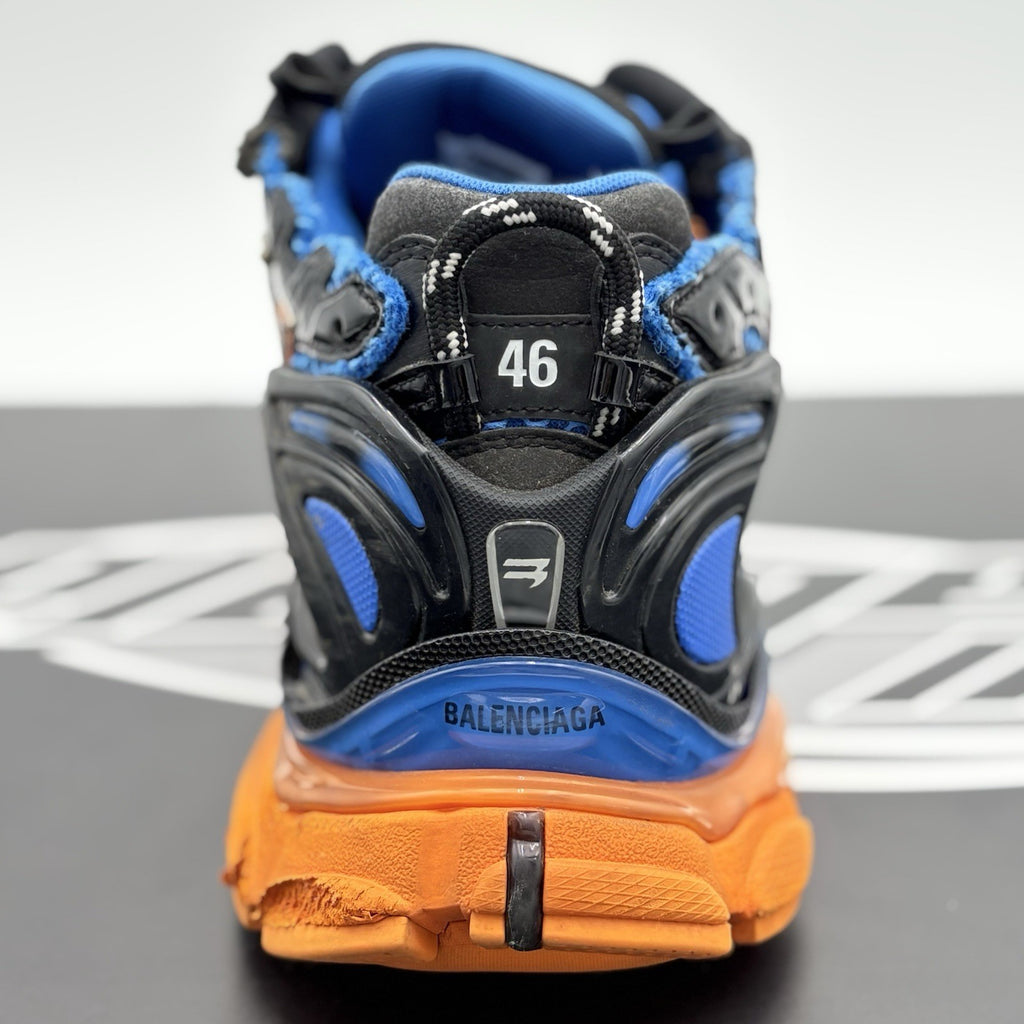 Size 46 (US 13) - Balenciaga Runner ' Blue Orange Black ' | SUPER CLEAN!