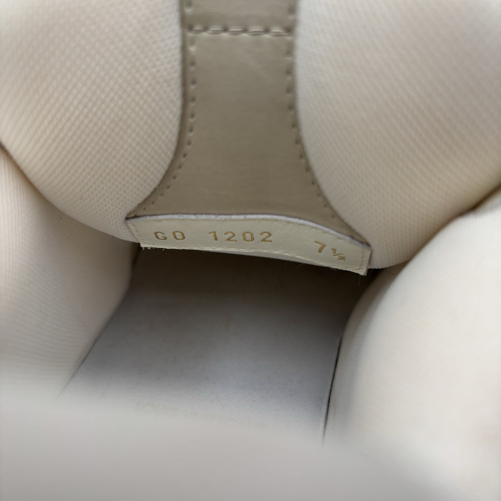 Size 7.5 LV (8.5-9 US) - Louis Vuitton Skate ' Beige White ' | GREAT COND!