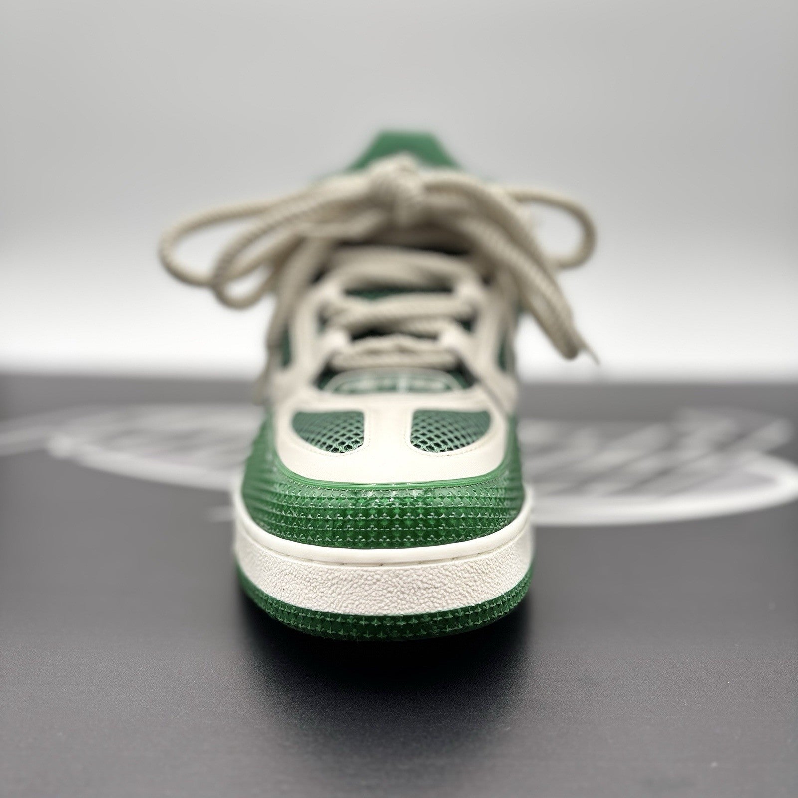 Size 9 LV (10-10.5 US) Louis Vuitton Skate ' Green, White ' | GREAT CONDITION!