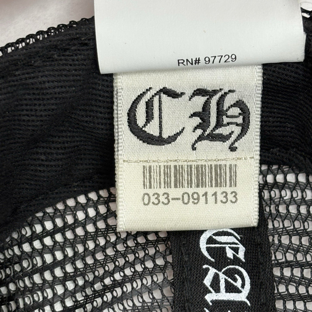 Chrome Hearts Eyechart Trucker Hat ' Black White Red ' | ONLY WORN 1-3x!
