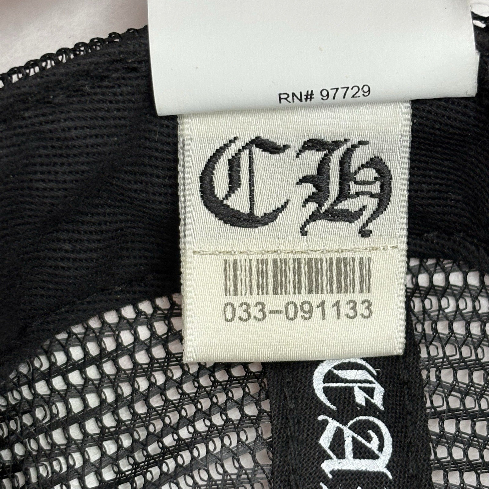 Chrome Hearts Eyechart Trucker Hat ' Black White Red ' | ONLY WORN 1-3x!