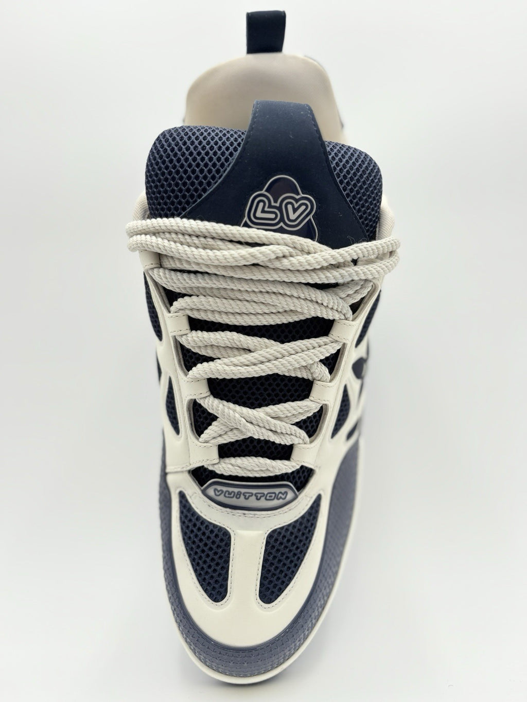 Size 12 LV (13-13.5 US) Louis Vuitton Skate ' Marine ' | GREAT CONDITION