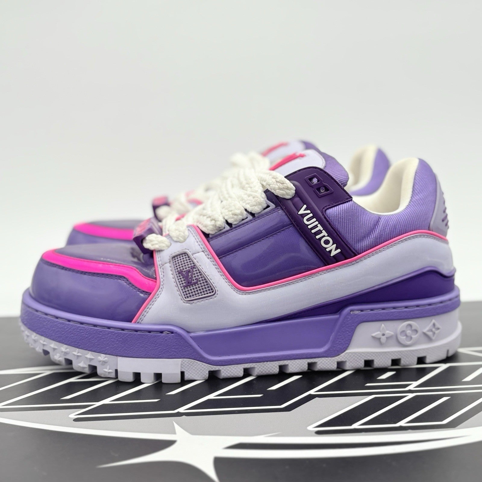 Size 8 LV (9-9.5 US) - Louis Vuitton Maxi ' Purple Pink ' | SUPER CLEAN!