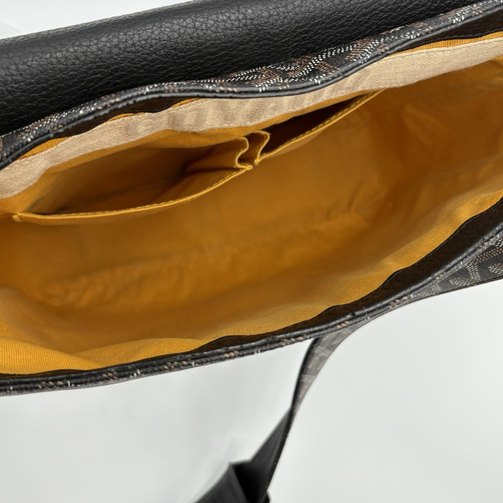 Goyard Messenger Grand Bleu Bag ' Black Brown ' | GREAT CONDITION!
