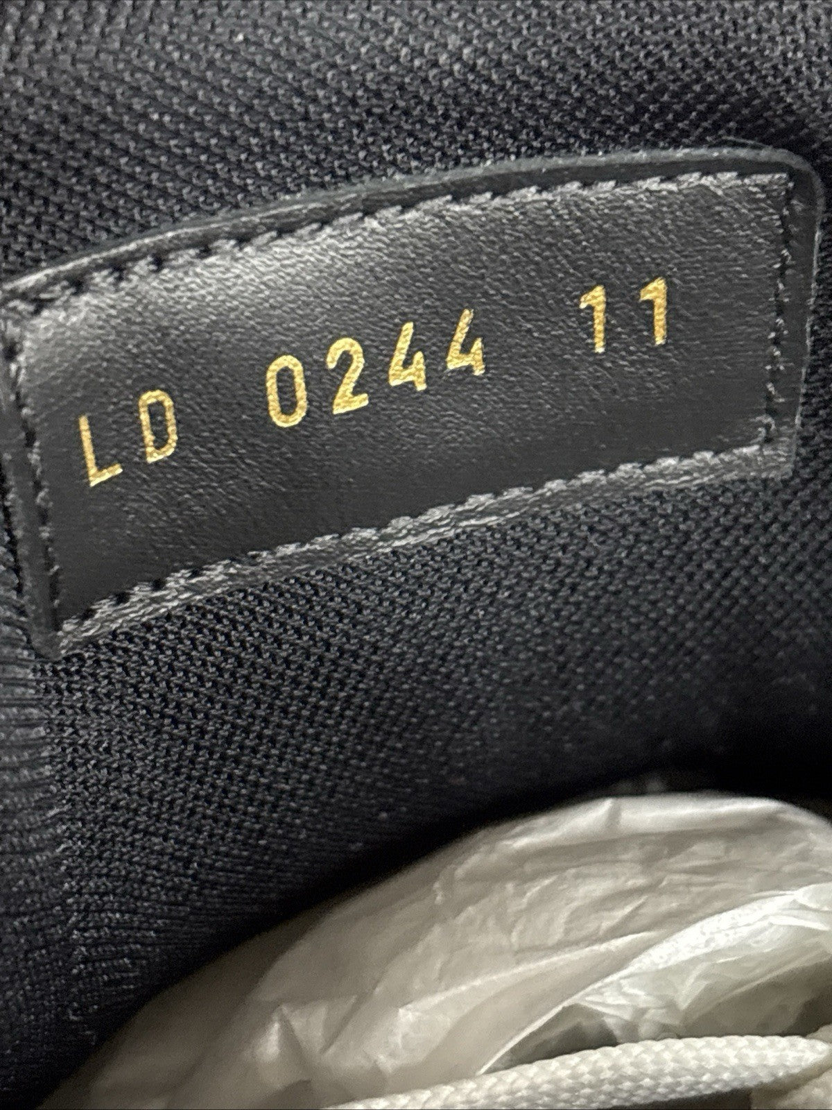 Size 11 LV (12-12.5 US) - Louis Vuitton Trainer ' Black ' | EXCELLENT!
