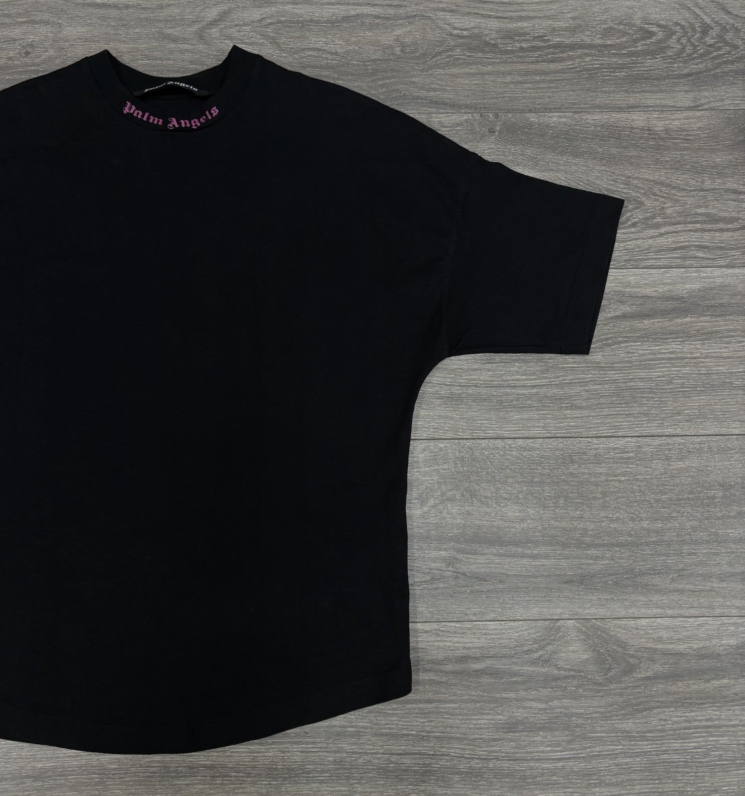 Size Large - Palm Angels Logo Tee ' Pink Fuchsia ' | GOOD CONDITION!