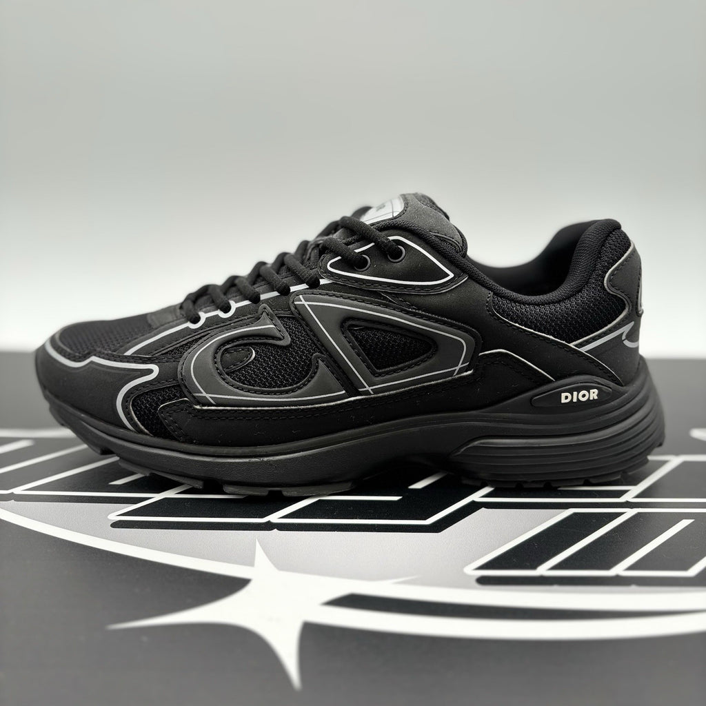 Size 41 (8 US) Dior B30 Reflective Sneaker ' Black ' | GOOD CONDITION!