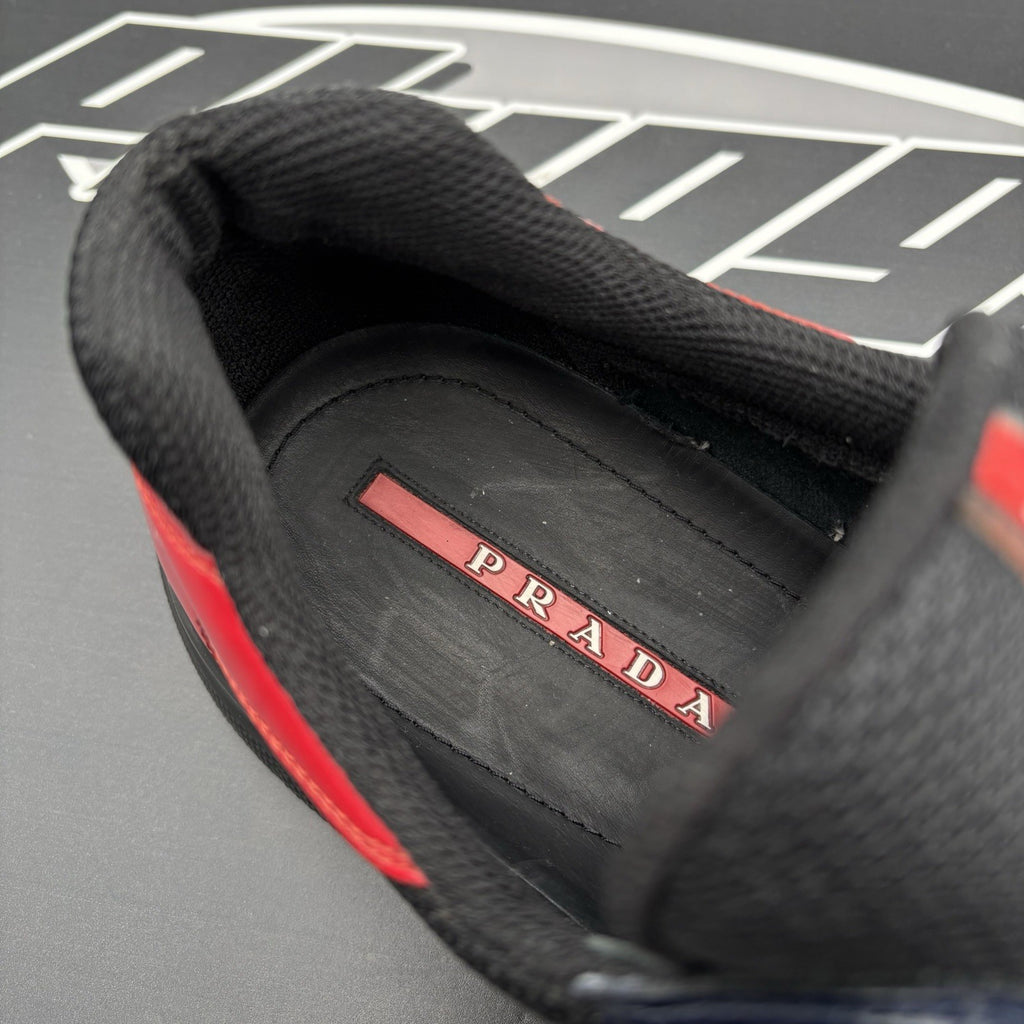 Size 11 UK (12 US) Prada Americas Cup ' Navy Red ' | GREAT CONDITION!