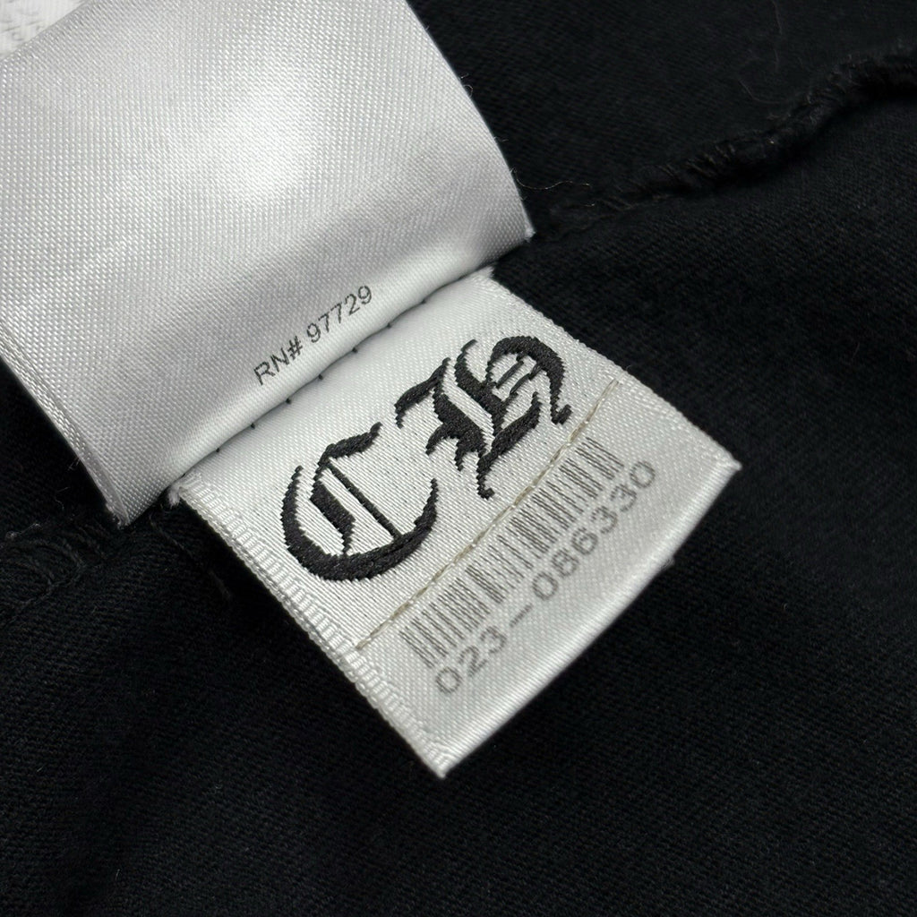 Size XL - Chrome Hearts Scroll Logo T- Shirt ' Black ' | EXCELLENT!