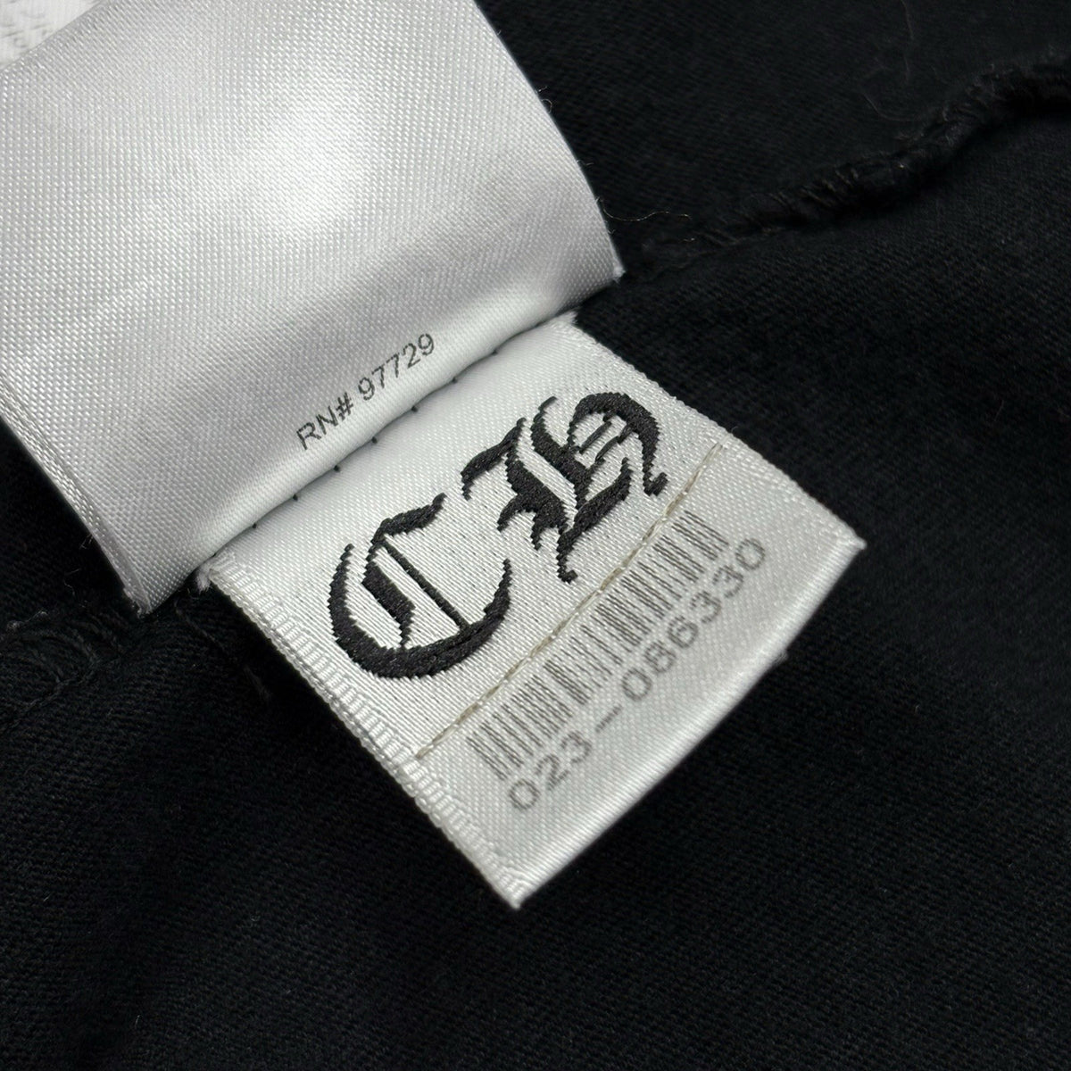 Scroll Logo T- Shirt Black — photo 17