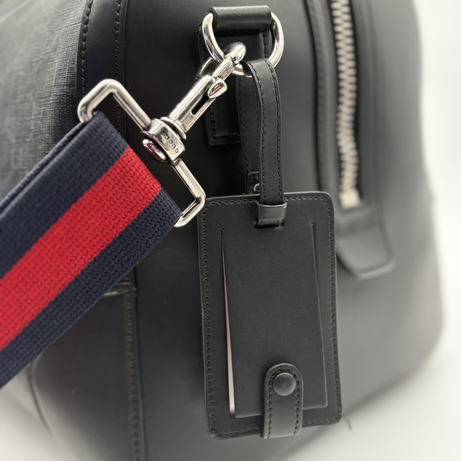 Gucci Carry On Large Duffle Bag ' Gg Supreme - Black ' | GREAT CONDITION!