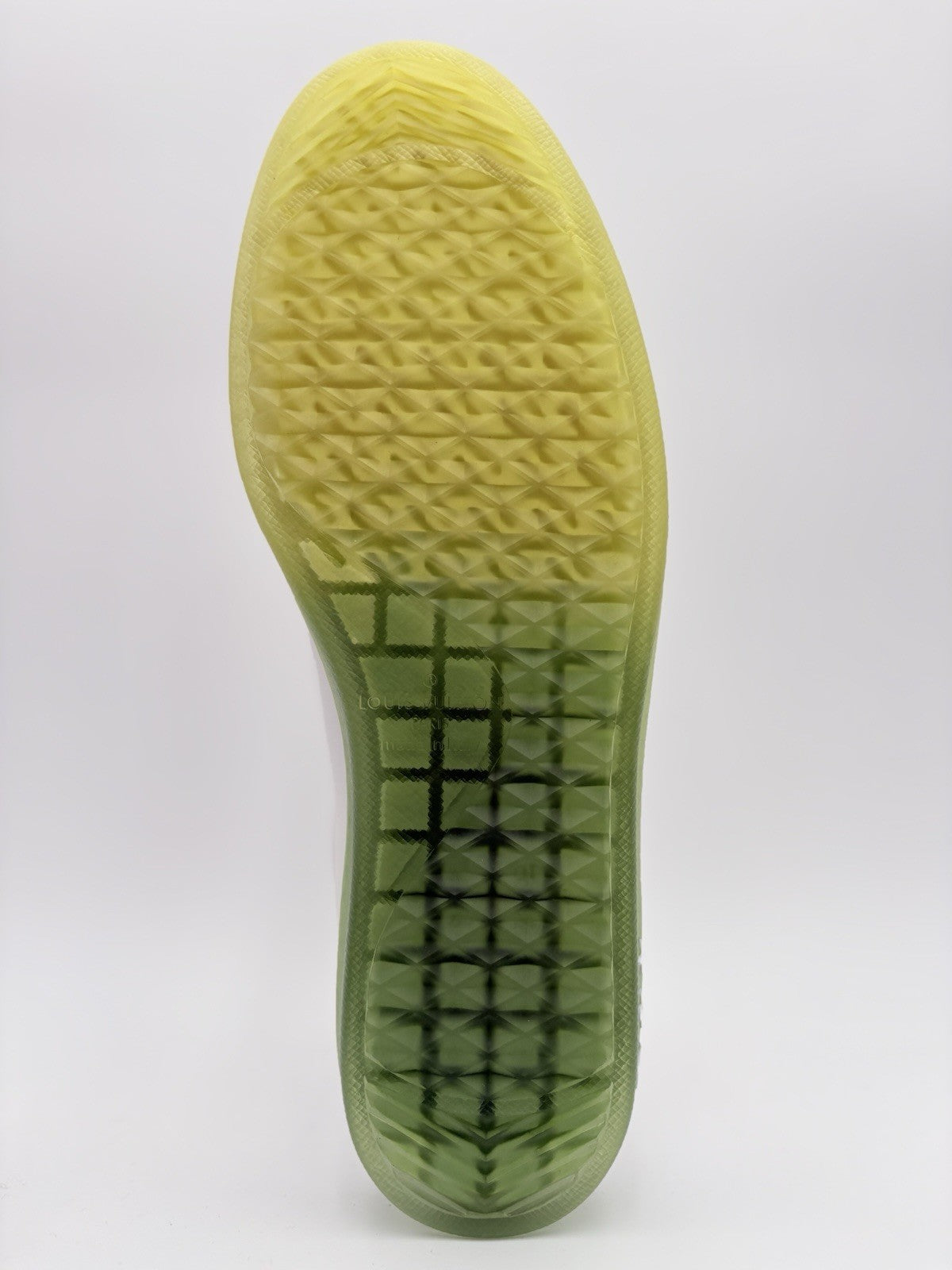 Size 11 LV (12-12.5 US) Louis Vuitton Luxembourg ' White Green Yellow ' | NEW!