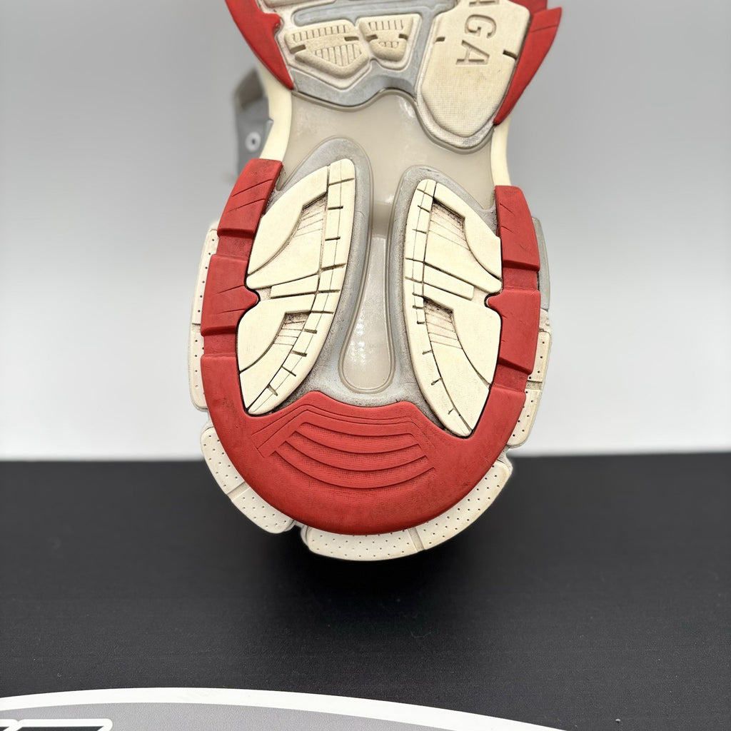 Size 46 (13 US) - Balenciaga Track Sneaker ' White Red ' | GOOD CONDITION!