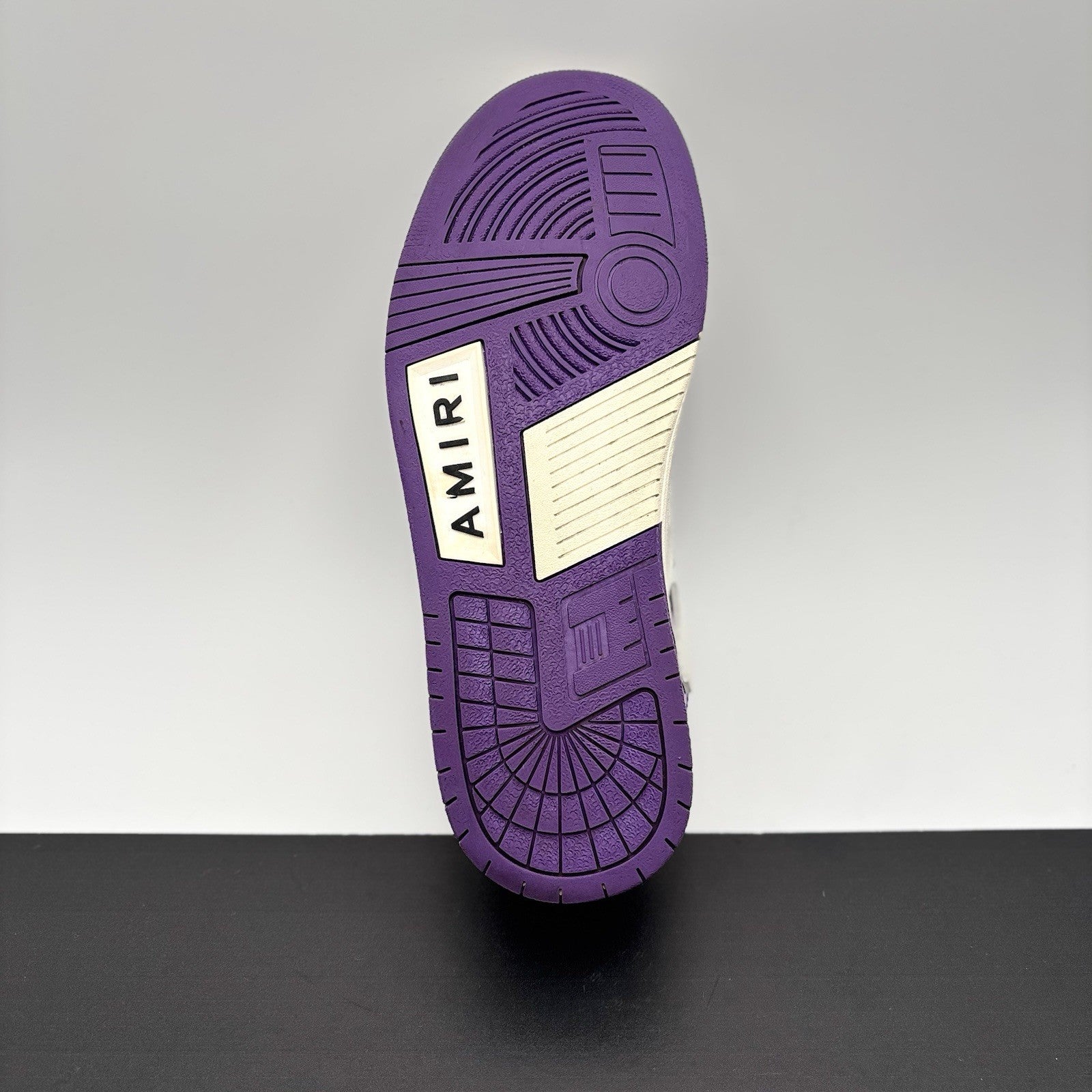 Size 43 (10 US) - Amiri Bandana Skel Low Top ' White, Purple ' | GREAT COND!