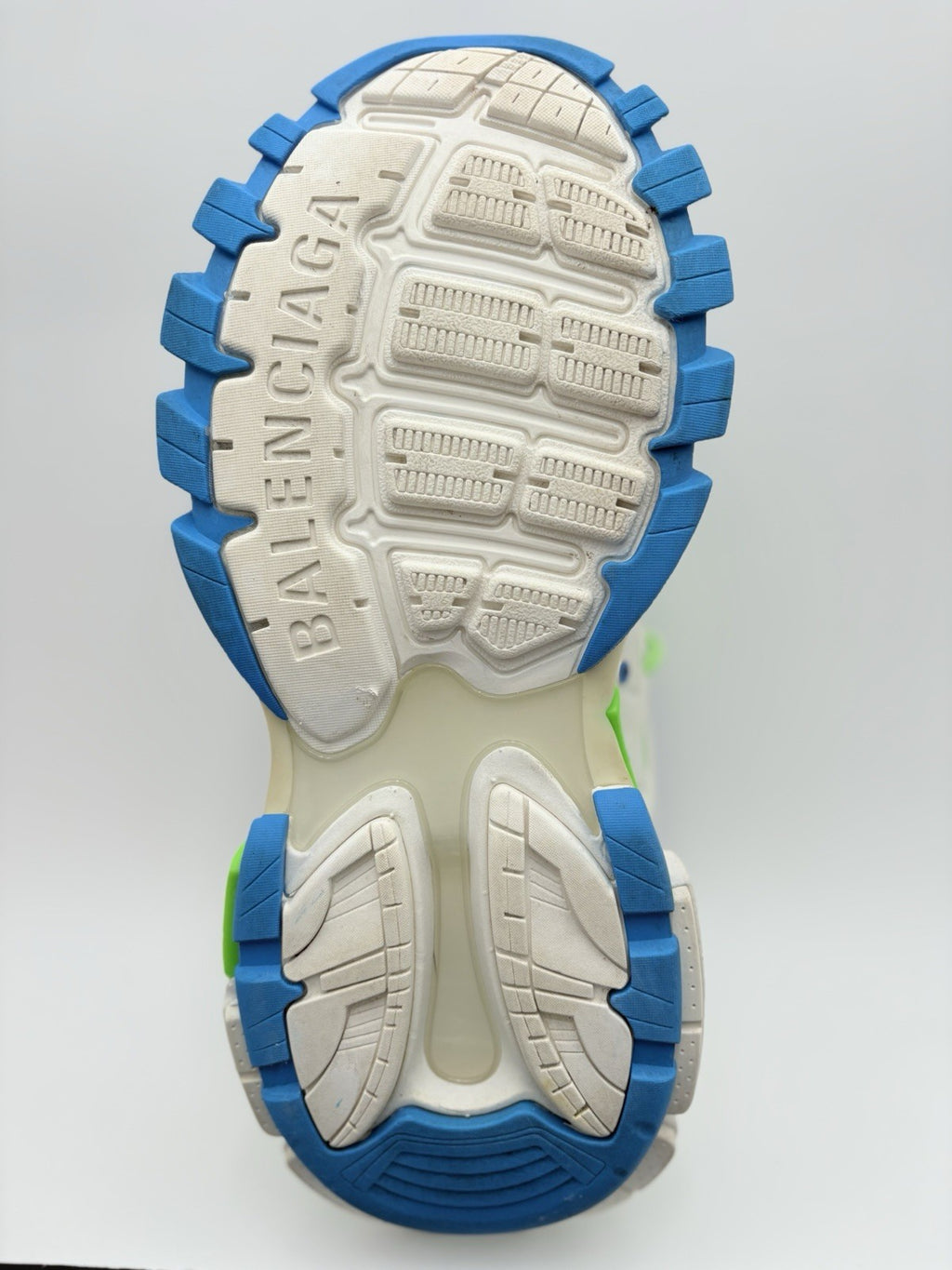 Size 45 (12 US) Balenciaga Track ' White Blue Green ' | GREAT CONDITION | CLEAN