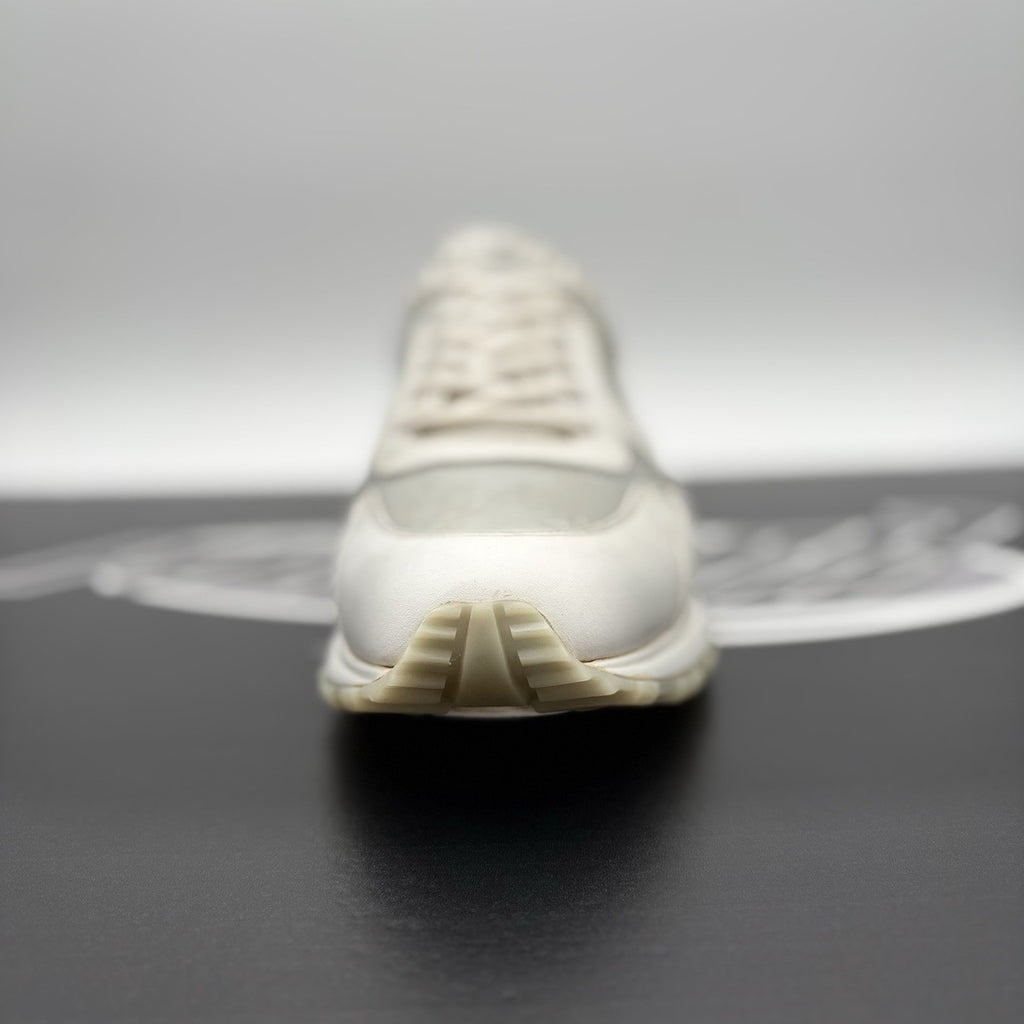 Size 12 LV (13-13.5 US) Louis Vuitton Run Away Sneaker ' White ' | GOOD!