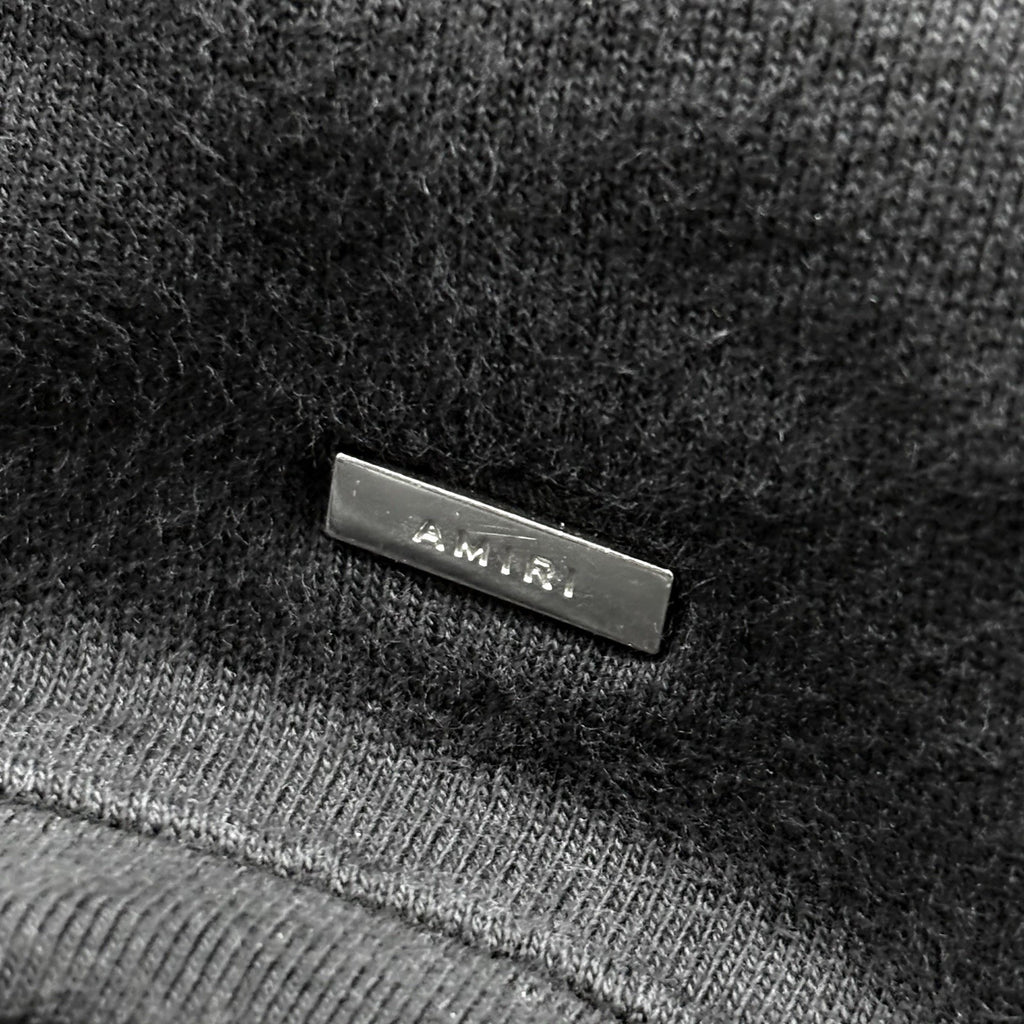 Size M - Amiri Bar Logo Hoodie ' Black ' | GREAT CONDITION!