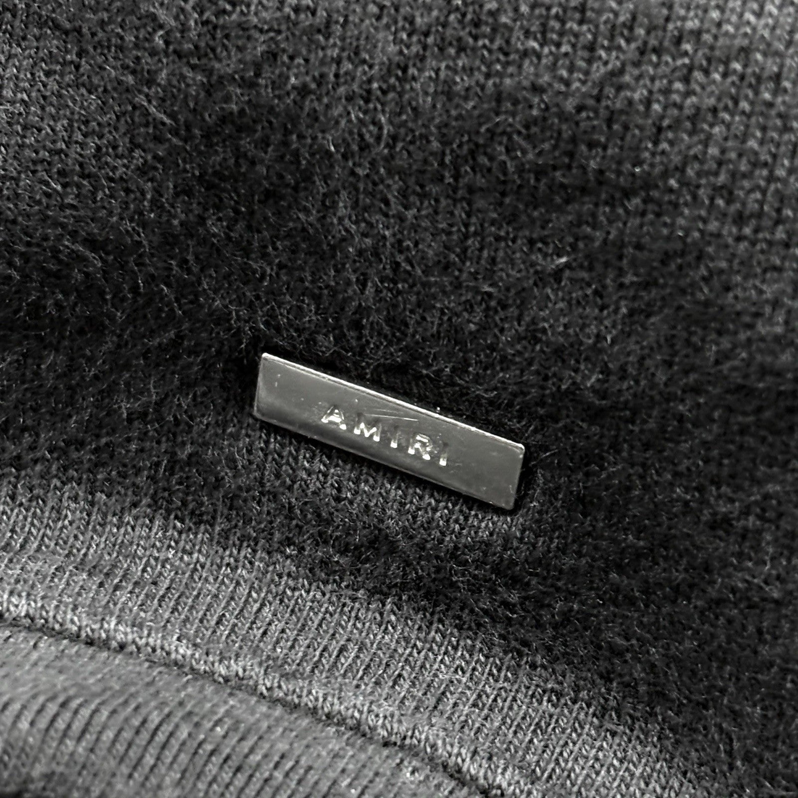 Size M - Amiri Bar Logo Hoodie ' Black ' | GREAT CONDITION!