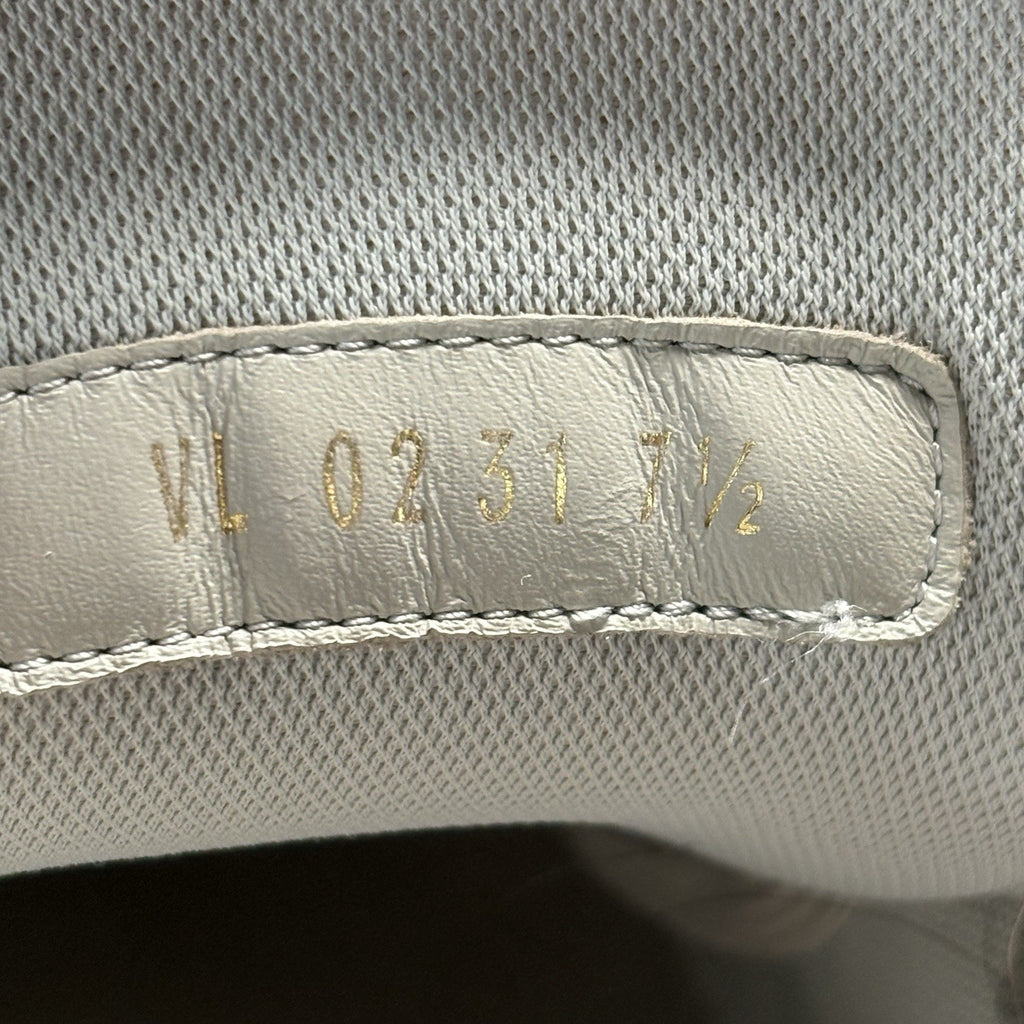 Size 7.5 LV (8.5-9 US) Louis Vuitton Trainer ' Grey White ' | GOOD CONDITION!