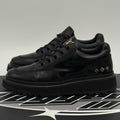 Size 7 LV (8-8.5 US) Louis Vuitton Leather Derby Sneaker ' Black ' | SUPER CLEAN