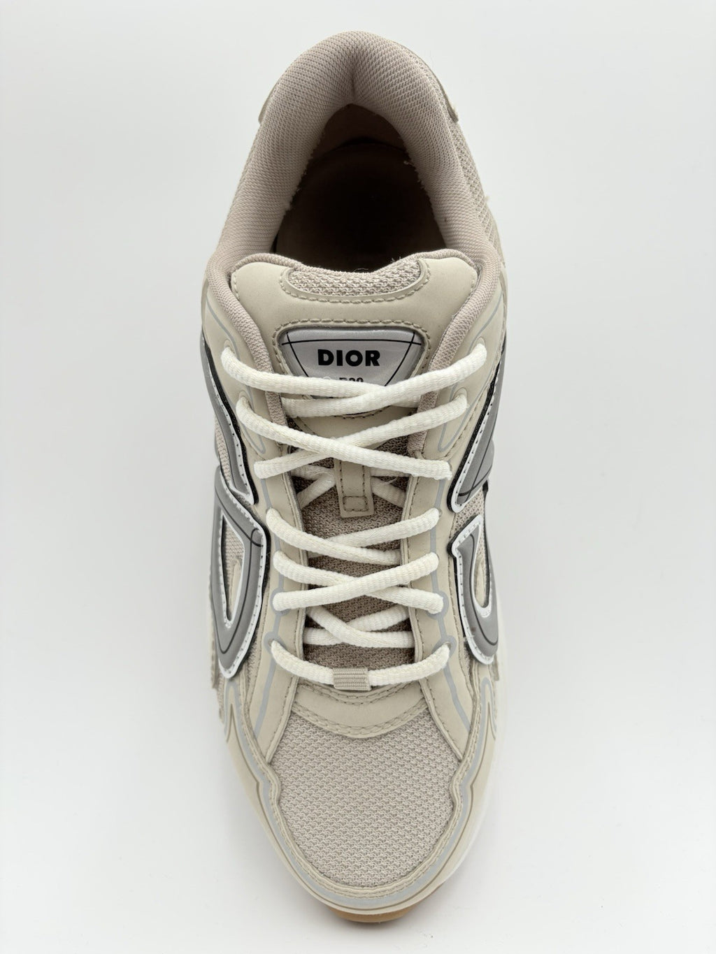 Size 41 (8 US) - Dior B30 Reflective Sneaker ' Tan White ' | GREAT CONDITION!