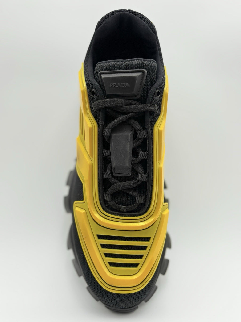 Size 9 UK 10 US) - Prada Cloudbust Thunder ' Yellow Black ' | SUPER CLEAN!