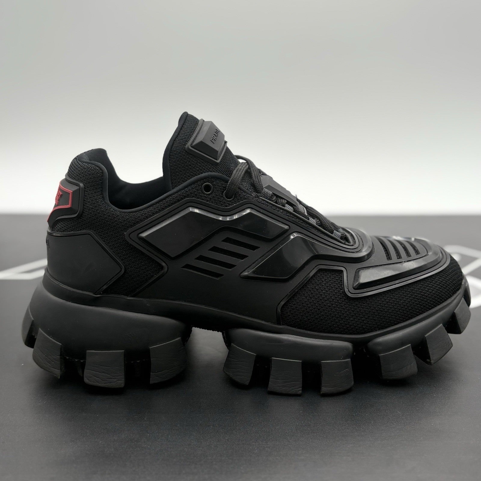 Size 7 UK (8 US) - Prada Cloudbust Thunder ' Black ' | GREAT CONDITION!