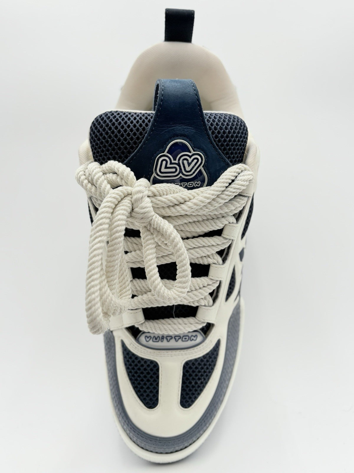 Size 8 LV (9-9.5 US) - Louis Vuitton Skate ' Marine ' | SUPER CLEAN!