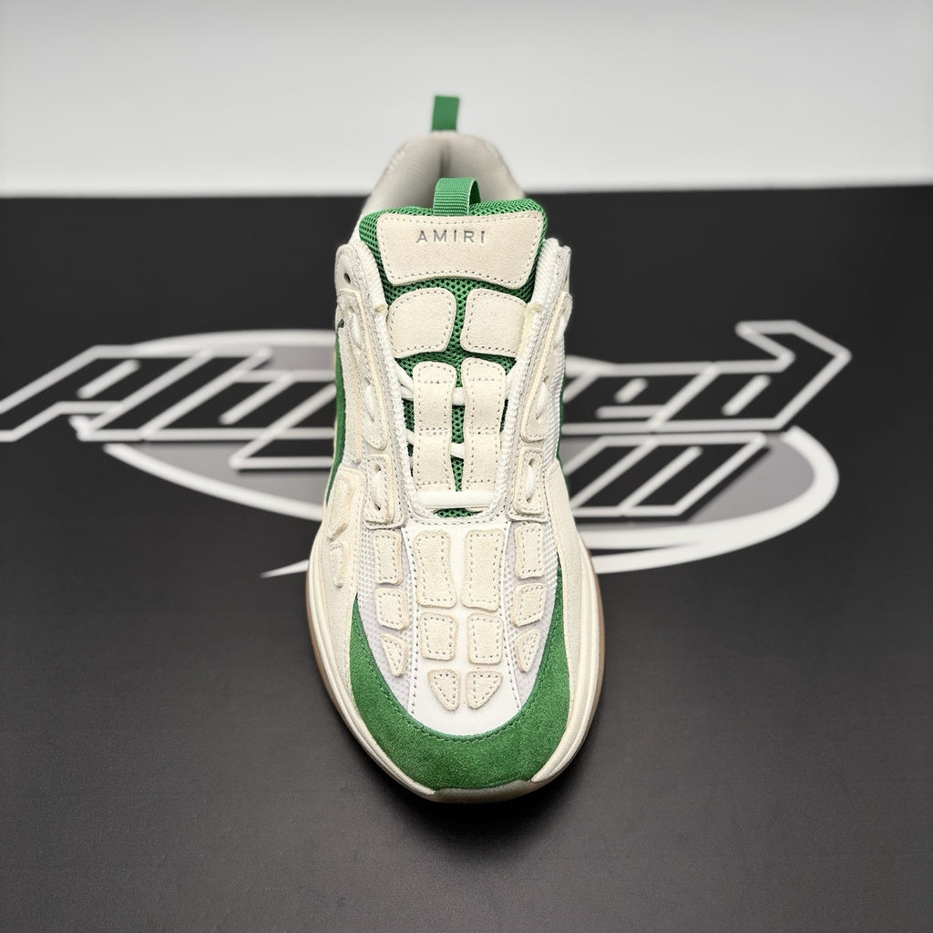 Size 43 (10 US) - Amiri Bone Runner ' Tennis Green ' | EXCELLENT!