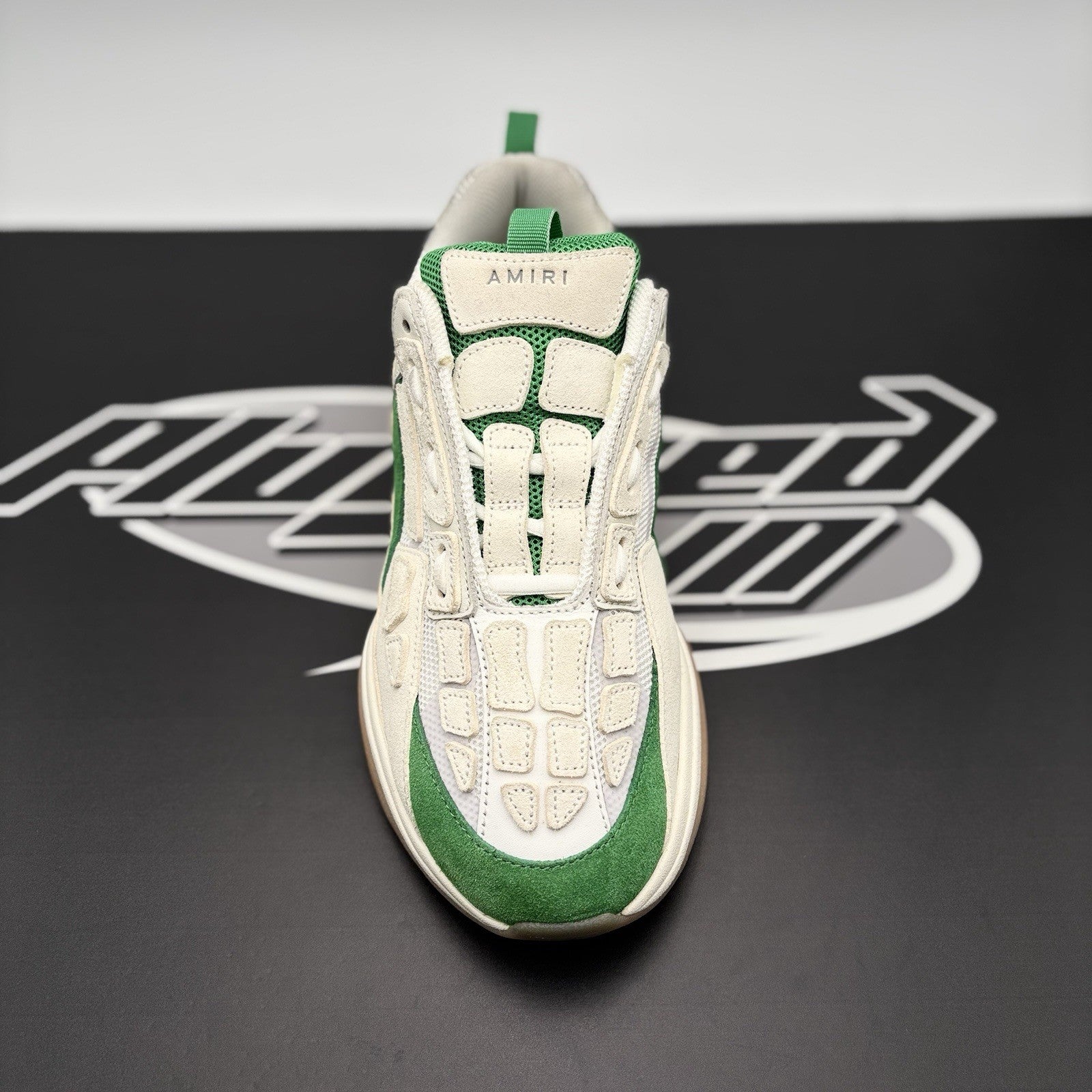 Size 43 (10 US) - Amiri Bone Runner ' Tennis Green ' | EXCELLENT!
