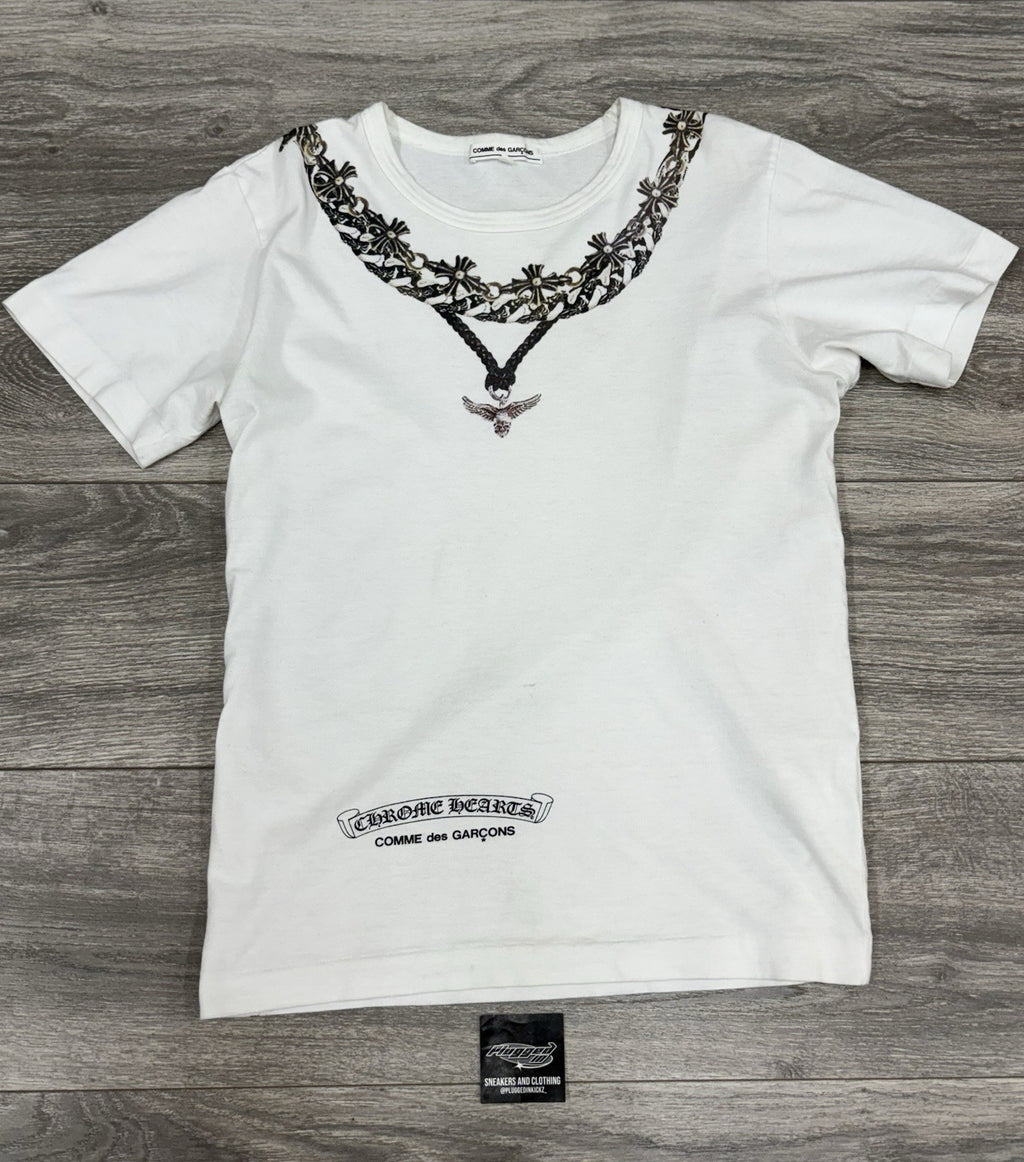 Size Medium - Chrome Hearts x Comme De Garcons T-Shirt ' White ' | RARE