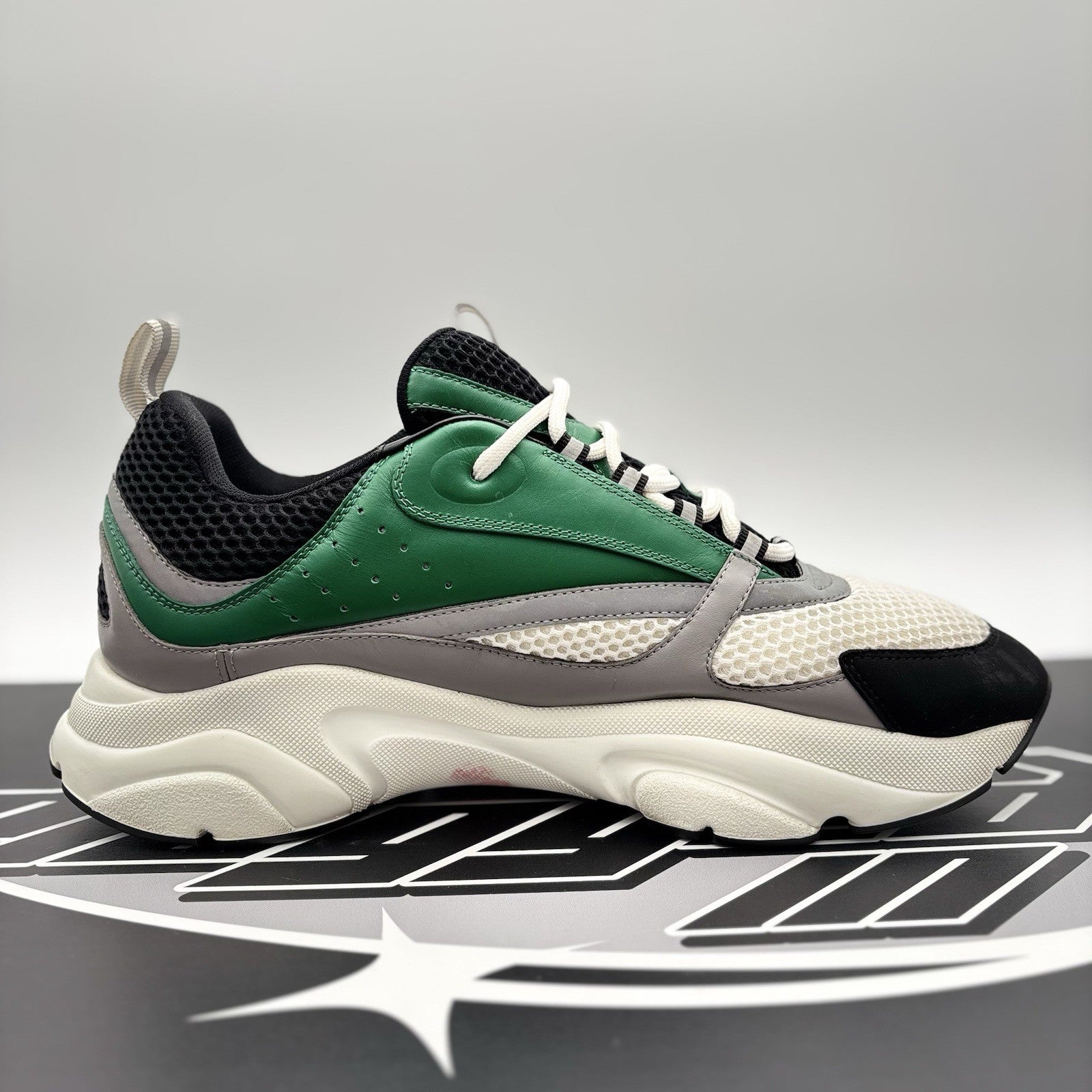 Size 46 (13 US) - Dior B22 Sneaker ' Green White Black ' | GOOD CONDITION!